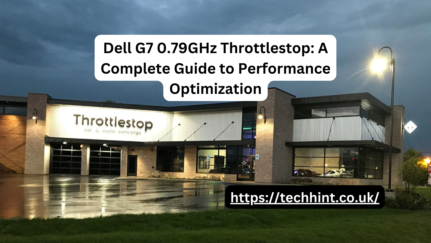 Dell G7 0.79GHz Throttlestop: A Complete Guide to Performance Optimization