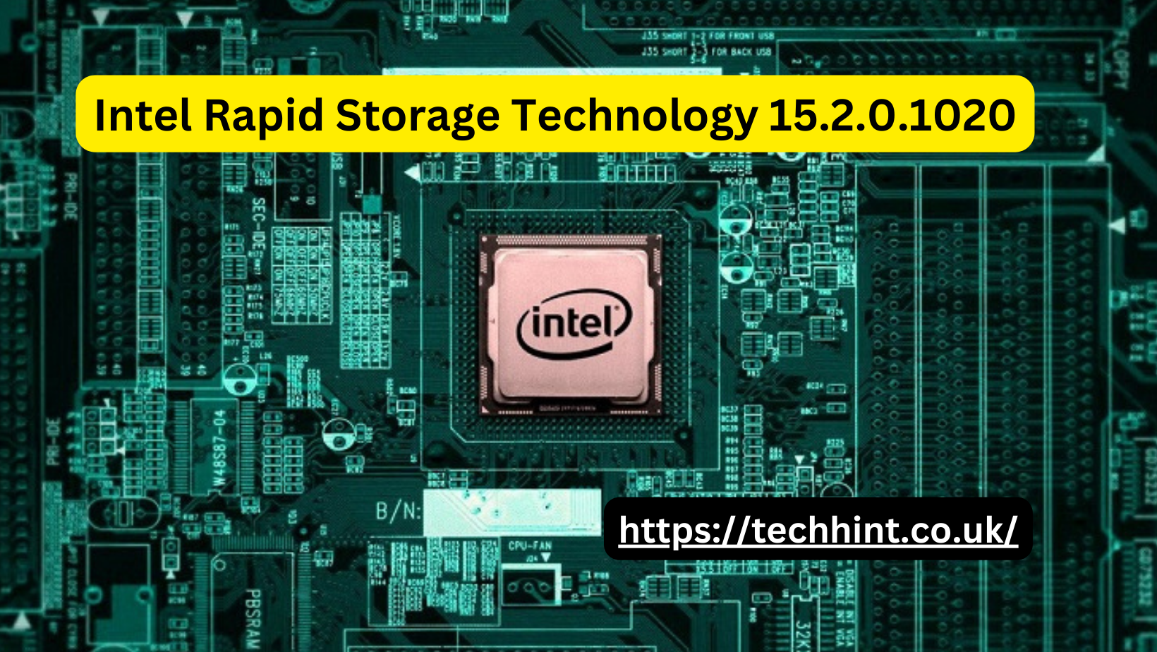 Intel Rapid Storage Technology 15.2.0.1020